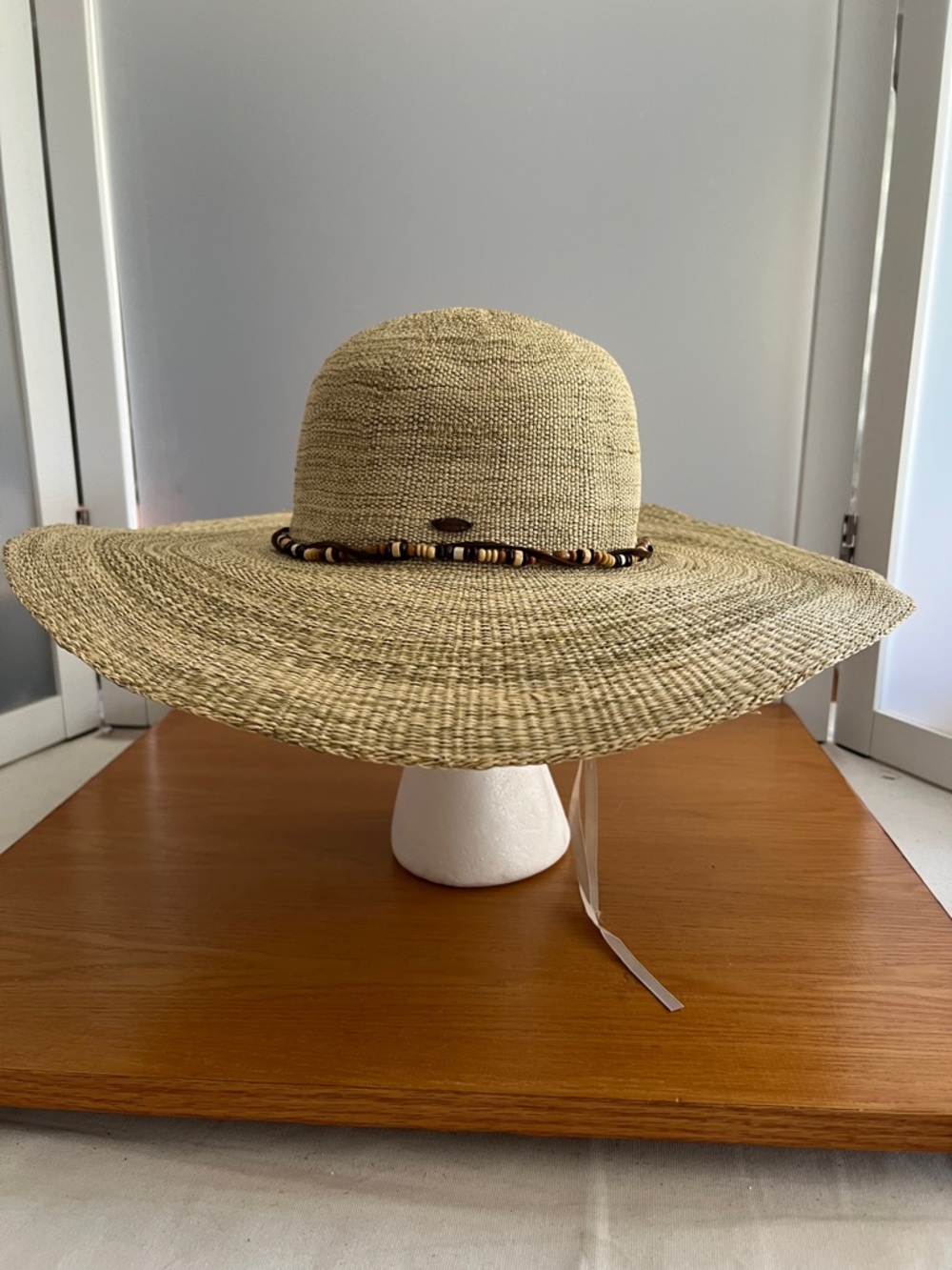 Kooringal 100% paper straw sun hat wide brim 57 cm Australia by the sea